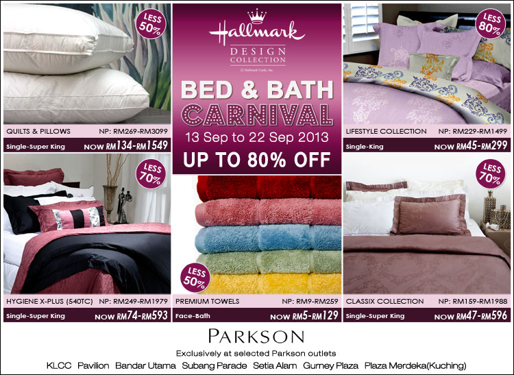 Hallmark Design Collection Bed & Bath Carnival