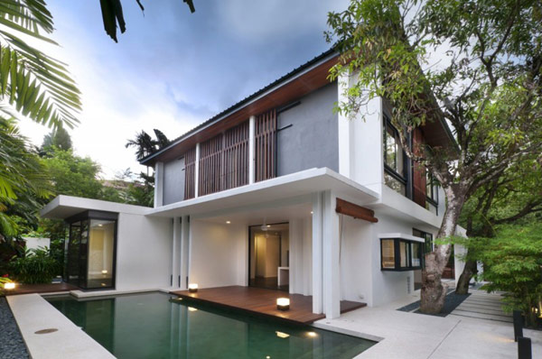 Rumah Hijauan Green Home In Malaysia Built Around Mango Trees