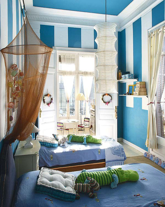 Bedroom in Blue